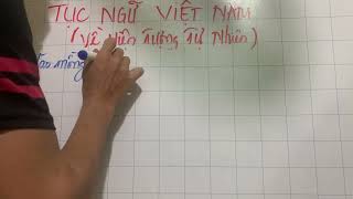 Tục ngữ về hiện tượng tự nhiên phần part 16 [upl. by Mulac469]