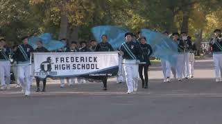 Frederick High School at Groton Marching Band Festival 10112024 [upl. by Tandy144]