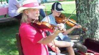 Thomsons fiddle at Gilmanton Old Home Day NH quotHarvest Homequot quotJambalayaquot Growling Old Manquot [upl. by Gorga957]