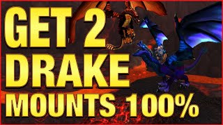 How to Get The Twilight Drake Mount Guide amp The Black Drake Mount Guide  Obsidian Sanctum Mount [upl. by Katonah70]