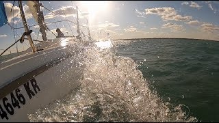 Sailing on Lake St Clair  May 2014 [upl. by Nnaear]