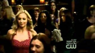 Vampire Diaries 2x16  At the Grill  Caroline sings quotEternal Flamequot [upl. by Kimmi]