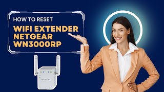 How to Reset Wifi Extender Netgear WN3000RP [upl. by Dominga768]