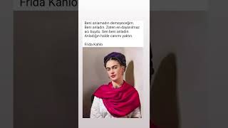 Frida kahlo özlüsözler sevgi ozler öneçıkar ozser müzik ozer şair [upl. by Gnaoh]