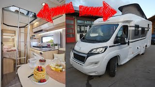 GENIALE WOHNMOBIL ERFINDUNG 2024 Aufstelldach im teilintegriertem Camper 4x PLATZ Florium Baxter [upl. by Mal]