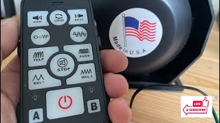 The Best Cheap Budget Handheld Remote Siren You Can Get Yhaavale SA 9200E [upl. by Gauthier]