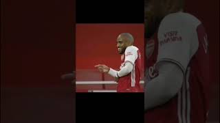 lacazette arsenal football soccer edit fyp [upl. by Aisset681]