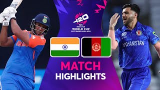 India vs Afghanistan Highlights  ICC T20 World Cup 2024  Super 8  Ind vs Afg T20 Highlights [upl. by Franci976]