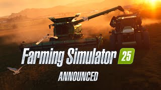 Farming Simulator 25 Announced  Everything You Need To Know [upl. by Elrem]