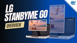 LG StanbyME Go Portable Smart Touch Screen Overview [upl. by Meng235]