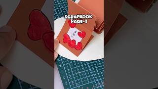 Easy scrapbook making Pg1 anartistry scrapbooking giftideas easycraft [upl. by Annenn]