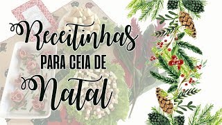 RECEITINHASPETISCOS DE NATAL  COLAB DE NATAL [upl. by Nairbal]