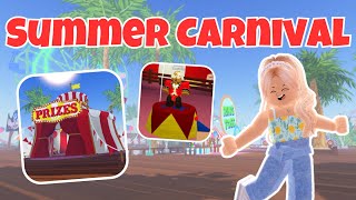 The SUMMER CARNIVAL is Here amp WORTH THE WAIT Checking It Out 🎪  Wild Horse Islands [upl. by Sillek775]