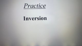 Grammar Inversion [upl. by Lesnah731]