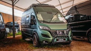 Fiat Ducato auf der Abenteuer Allrad  25555R18 Räder  Höherlegung  Frontbügel [upl. by Suedaht991]