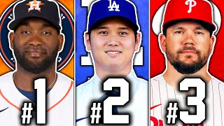 Ranking Best DH From Every MLB Team [upl. by Tristam963]