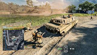 Battlefield 2042 Portal Gameplay  M1 Abrams Tank Gameplay [upl. by Worlock]