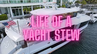 Life of a Yacht Stewardess amp Deckhand 3 Day Charter to The Bahamas [upl. by Melicent720]