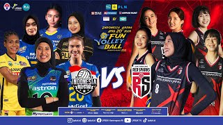 FUN VOLLEYBALL 2024  FULL PERTANDINGAN INDONESIA ALL STARS v RED SPARKS 4K [upl. by Ayikat]