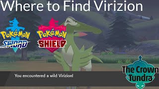 Pokemon Sword and Shield  Where to Find Virizion [upl. by Niwrehs752]