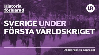 Sverige under första världskriget förklarat  HISTORIA  Gymnasienivå [upl. by Buehrer]