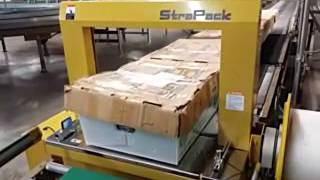 Strapack Low Profile Fully Automatic Strapping Machine [upl. by Martens]