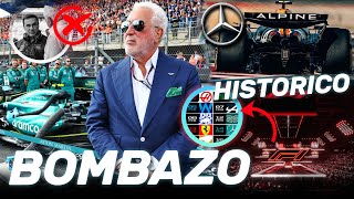 ¡¡BOMBAZO STROLL EXPLOTÓ… RUEDAN CABEZAS  ¡PRESENTACION HISTORICA F1 2025  ALPINE MERCEDES [upl. by Anilem]