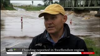 Widespread flooding in Swellendam after overnight rain [upl. by Akinajnat]