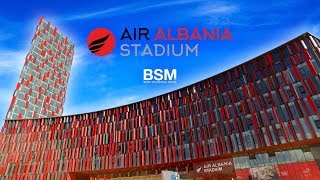 Air Albania Stadium  Arena Kombëtare  Walkaround tour 360° video  Shqipëri  Albania 4K UHD [upl. by Sergio]