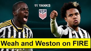 Weah McKennie and Haji Wright on Fire l USMNT Top 10 [upl. by Cyndi]