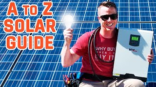 SOLAR POWER The Ultimate Beginners Guide  How To [upl. by Haropizt]