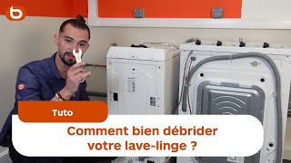 Comment bien débrider votre lavelinge  I Boulanger [upl. by Maura96]