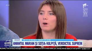 Marian și Vulpița verdictul testului poligraf quotNu am întreținut relații intime cu Veronicaquot [upl. by Eiblehs]