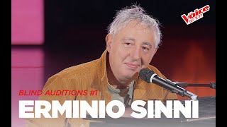 Erminio Sinni quotA mano a manoquot  Blind Auditions 1  The Voice Senior [upl. by Demah]