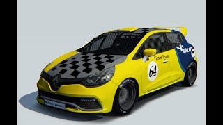 Assetto Corsa renault clio cup 2017 [upl. by Notsrik]