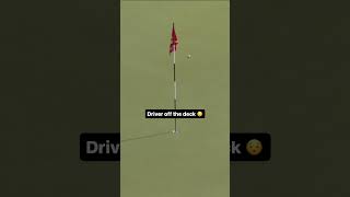 Phil from 300 yards with driver off the deck 😯 livgolf shorts [upl. by Ettelorahc]