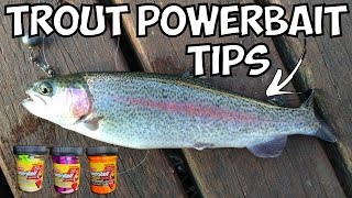 Top 10 Trout Powerbait Trout Fishing Tips Dont Forget 1 [upl. by Eniac437]