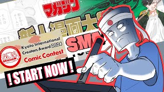 3 Ongoing amp Upcoming MANGA CONTEST [upl. by Einnad]