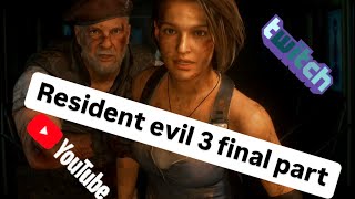 Resident evil 3 end game [upl. by Narad]