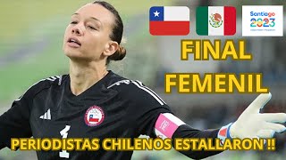 NO TIENEN PORTERA  FINAL FEMENIL CHILE VS MEXICO PANAMERICANOS SANTIAGO 2023 [upl. by Bethina]