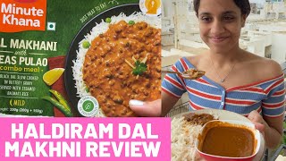 Haldiram ready to eat food review  lunch in 5 minutes readytoeat tryitorleaveit instantfood [upl. by Ahsyla]