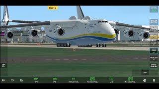 RFS  Real Flight Simulator  London to Ukrain  Full Flight  Antonov An225 [upl. by Yelrah]