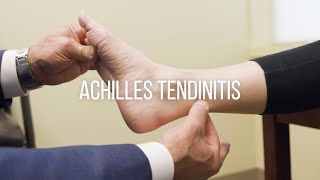 Achilles Tendinitis [upl. by Ronile]