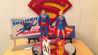 Classic Silver Age Superboy  Supergirl Deluxe Set Review [upl. by Anihcak]