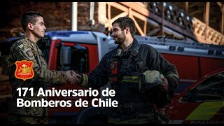 Ejército conmemora a Bomberos de Chile con motivo de su Día Nacional y 171° aniversario [upl. by Laurita]