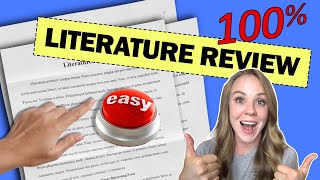 Survive and DOMINATE Your First Literature Review [upl. by Brandice]