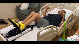 MOVAO MINI InBed Leg Press for Generalized Weakness after Prolonged Bedrest [upl. by Bainbridge]