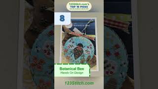 Blooms and Bees Botanical Bee  Top Pick from Nashville Needlework Market 2024 [upl. by Bergwall]