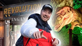 BOBBEJAANLAND VLOG  DIT MOCHT NIET IN TERRA MAGMA  VERNIEUWDE REVOLUTION  DINOS IN HET PARK [upl. by Lower]