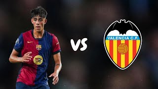 This is how Marc Bernal played against Valencia  Debut EDIT [upl. by Stout]